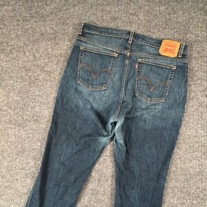 Levis 515 Bootcut Jeans Womens 20M Blue‎ Denim Stretch Plus Size Y2K Casual